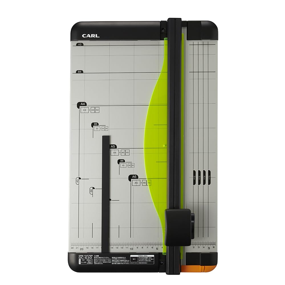 Carl DC-630 Professional A3 Paper Cutter - Heavy Duty 20 Sheet Capacity - Perfect for Office, School, and Crafting Projects