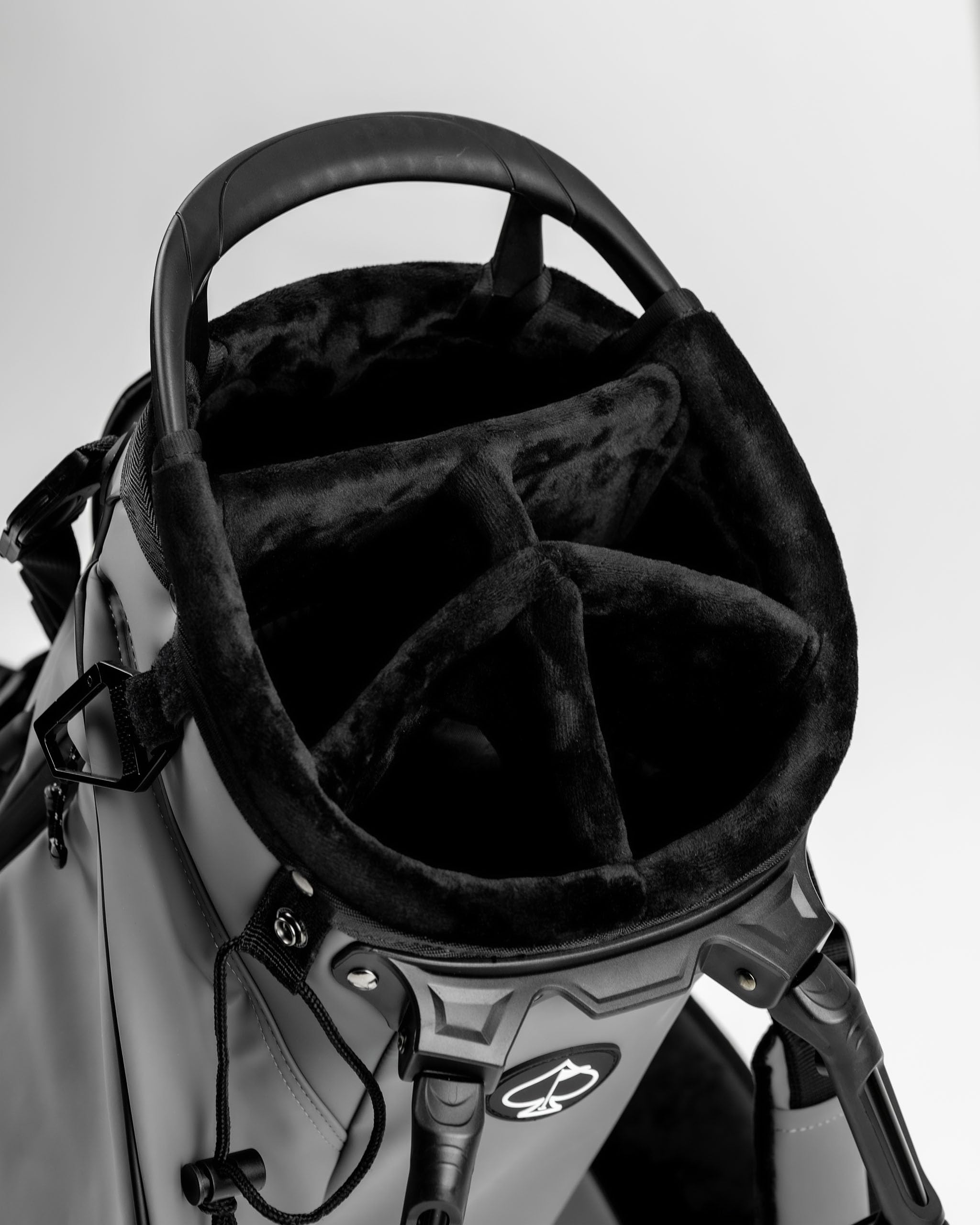 Pins & Aces Premium Lightweight Stand Golf Bag - Velvet-Lined 5-Way Club Divider System - Perfect for Tournaments & Practice Rounds