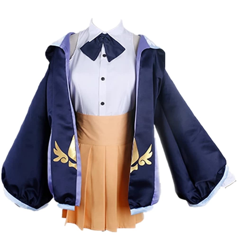 **Kagura Mea Hololive Cute Uniform Cosplay Costume Full Set - Anime VTuber Outfit for Women, Halloween & Daily Dress-Up**    *(Use for cosplay events, Halloween parties, anime conventions, or casual daily wear as a fun VTuber-inspired outfit.)*