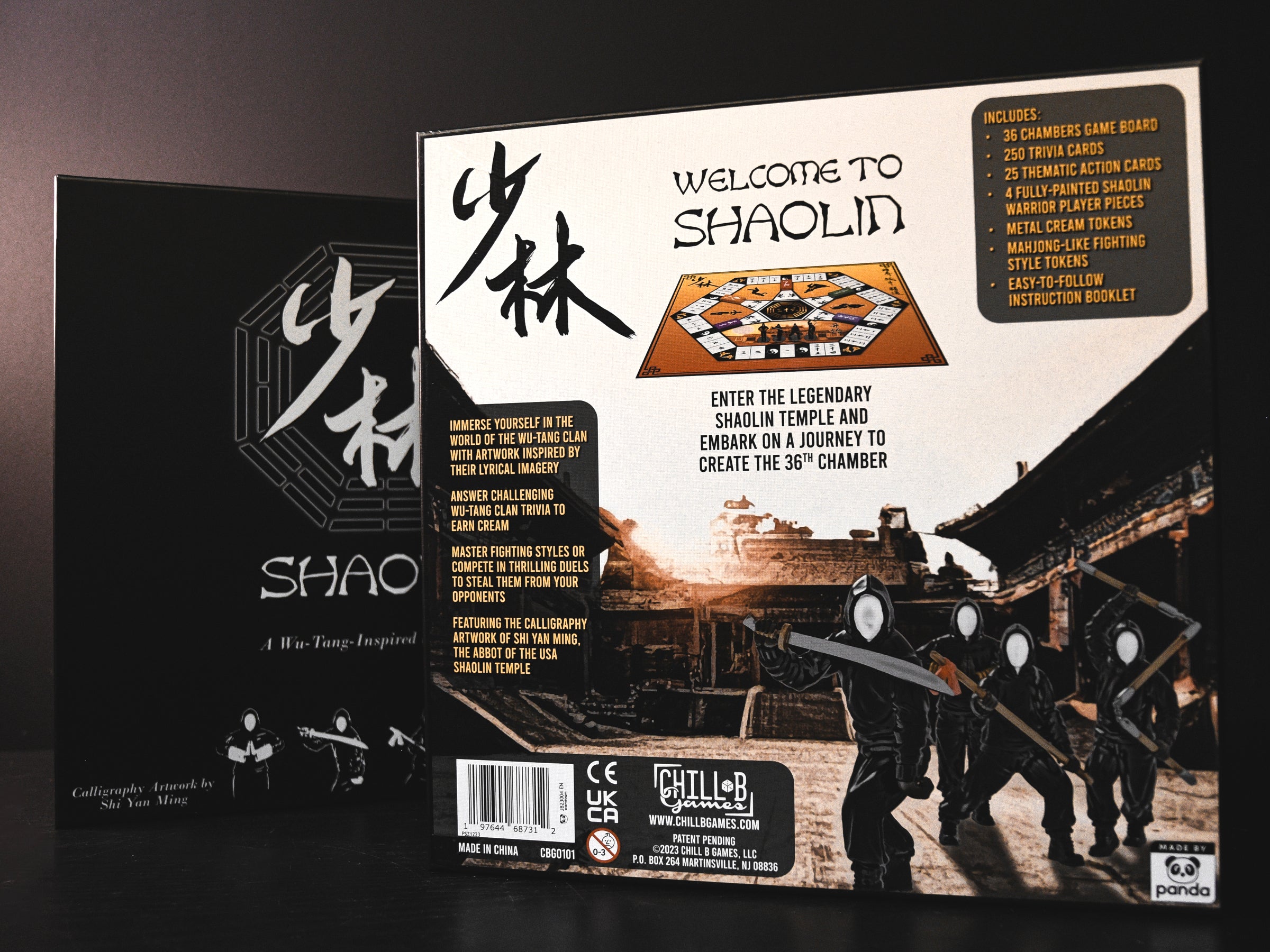Shaolin 1st Edition Board Game - Strategy Game for Adults & Families - Perfect for Game Nights & Family Gatherings