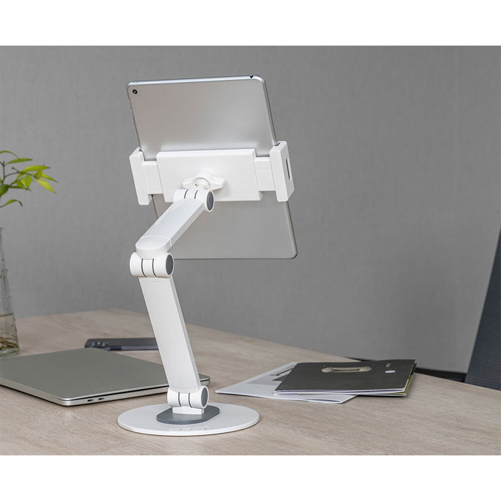 Activiva Universal iPad & Tablet Stand for Desk - Adjustable Holder Fits 4.7