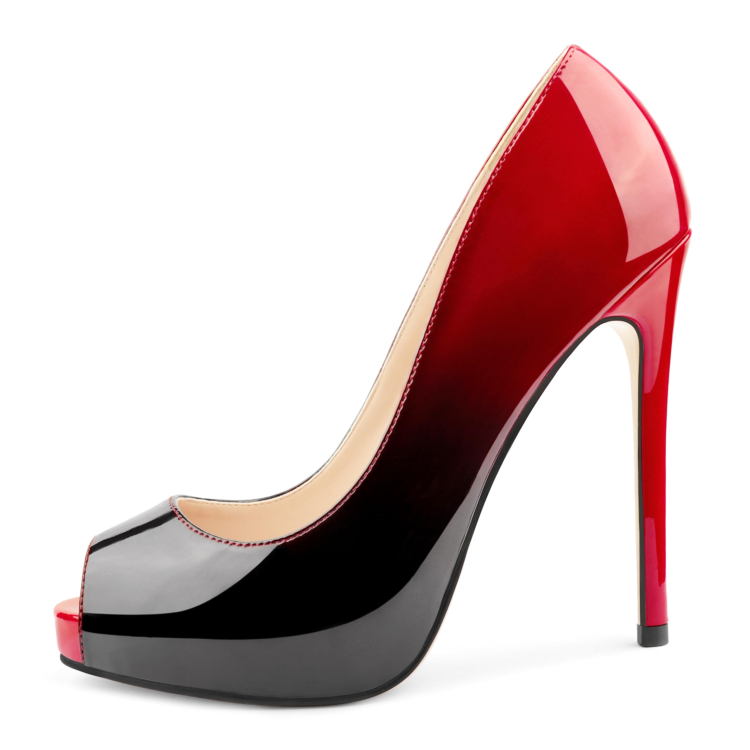 Eighty Women's Platform Pumps Thin High Heel Shoes for Wedding, Party, Prom - Comfortable Dress Shoes for Women, Elegant Evening & Special Occasions