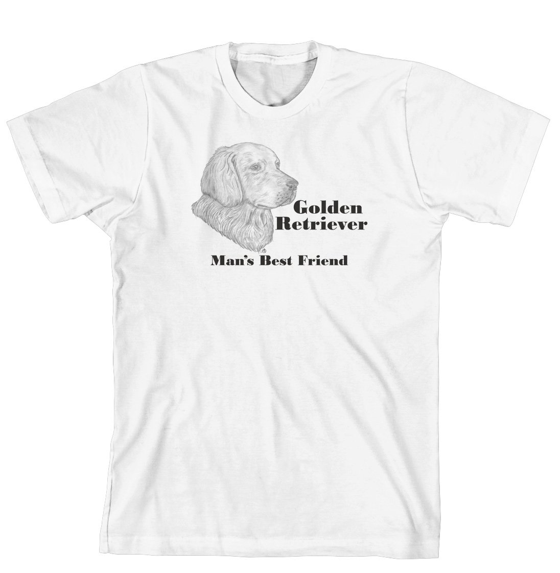 Golden Retriever Lover's T-Shirt for Men - Best Friend Dog Owner Apparel - Comfortable Casual Wear for Pet Owners, Dog Walks & Outdoor Activities