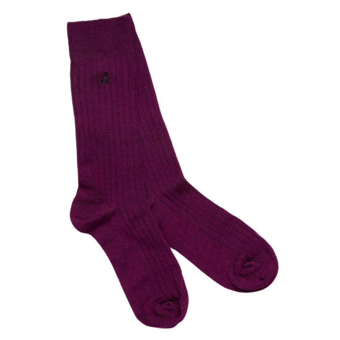 Premium Deep Purple Bamboo Fiber Socks for Men & Women - Ultra Soft, Breathable & Moisture Wicking - Perfect for Yoga, Running & Everyday Comfort
