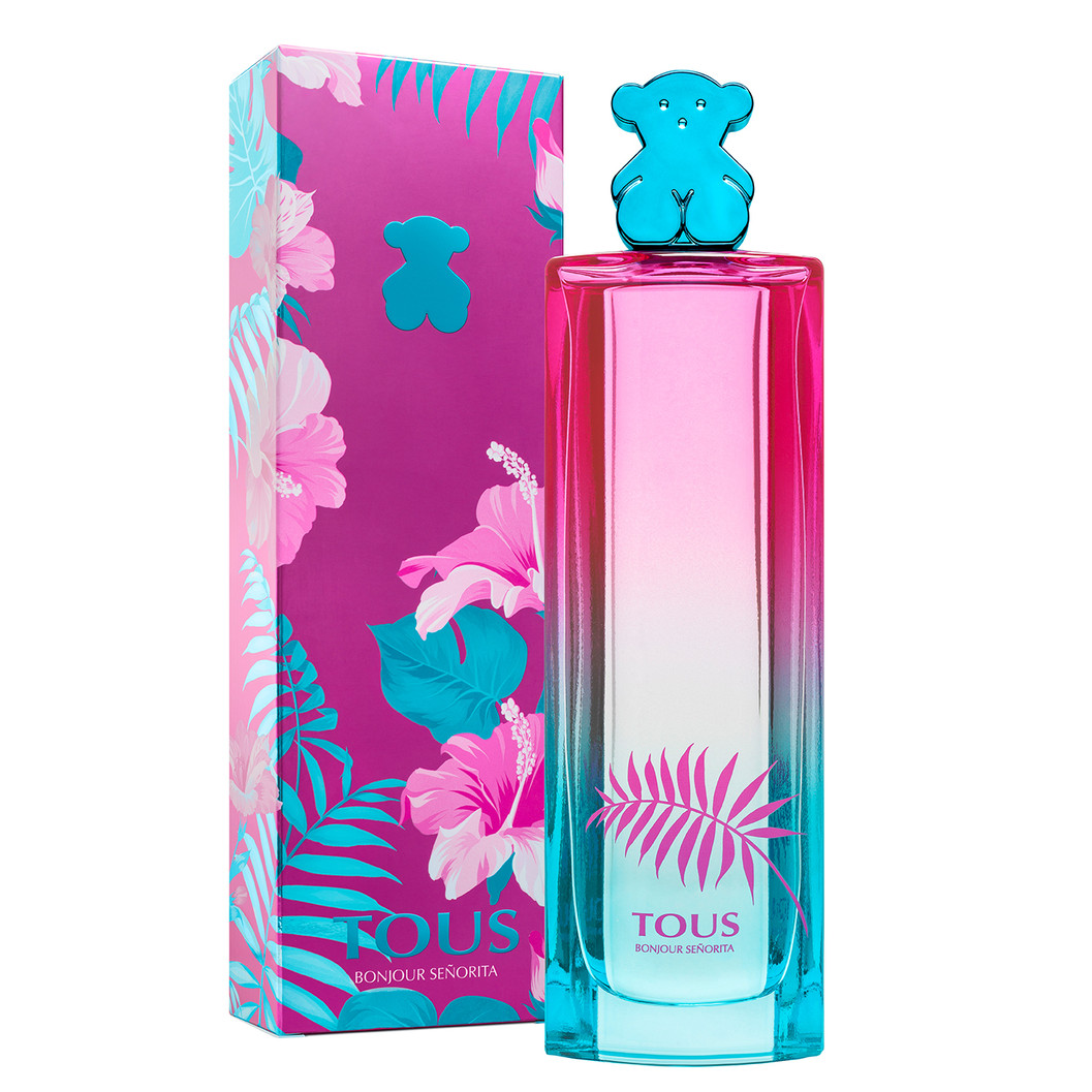 Bonjour Senorita by Tous 90ml Eau de Toilette for Women - Floral Fruity Perfume for Daily Wear & Special Occasions