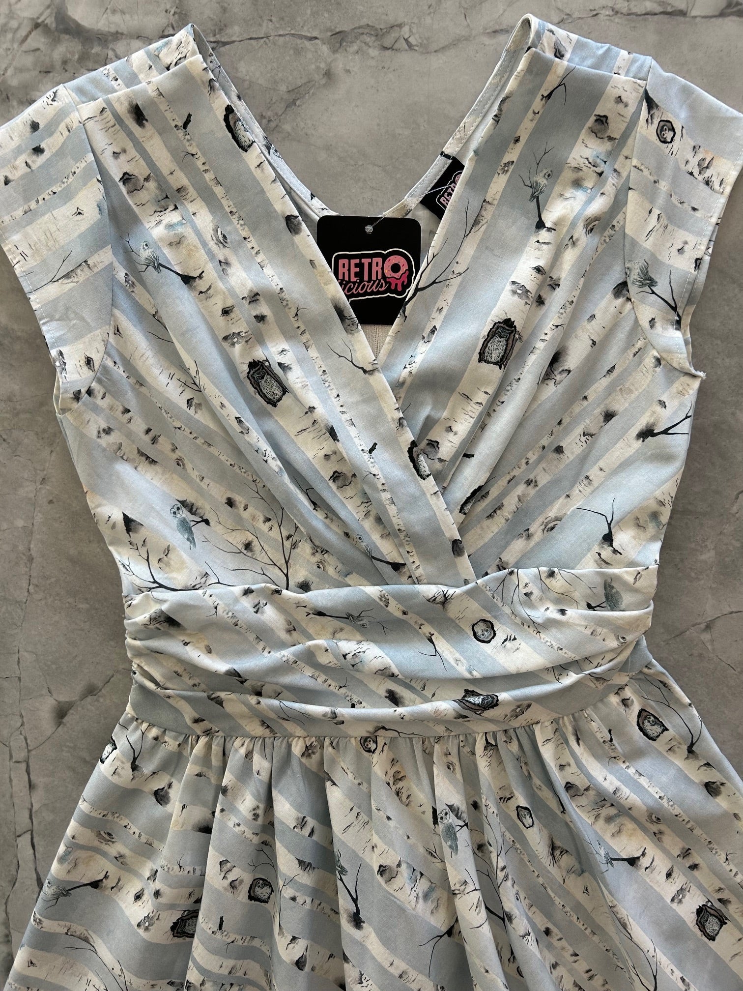 Birch Trees Greta Dress Size 3X - Flowy Maxi Dress for Women | Perfect for Summer Vacations, Beach Getaways & Boho Chic Outfits