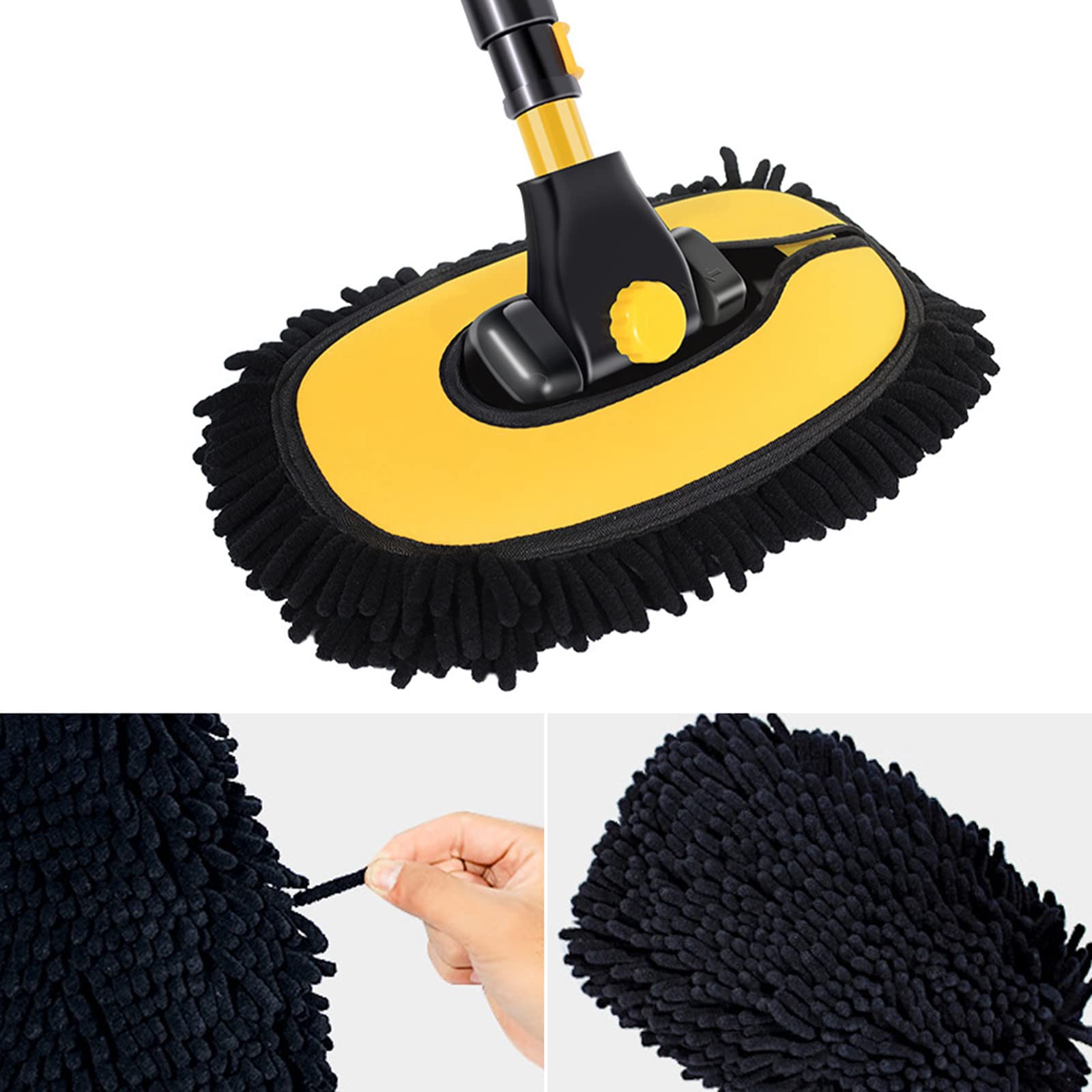 Premium Microfiber Car Wash Brush with 40
