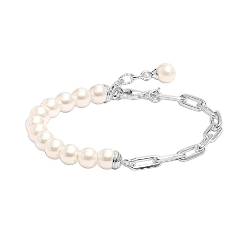 Pearl Paperclip Link