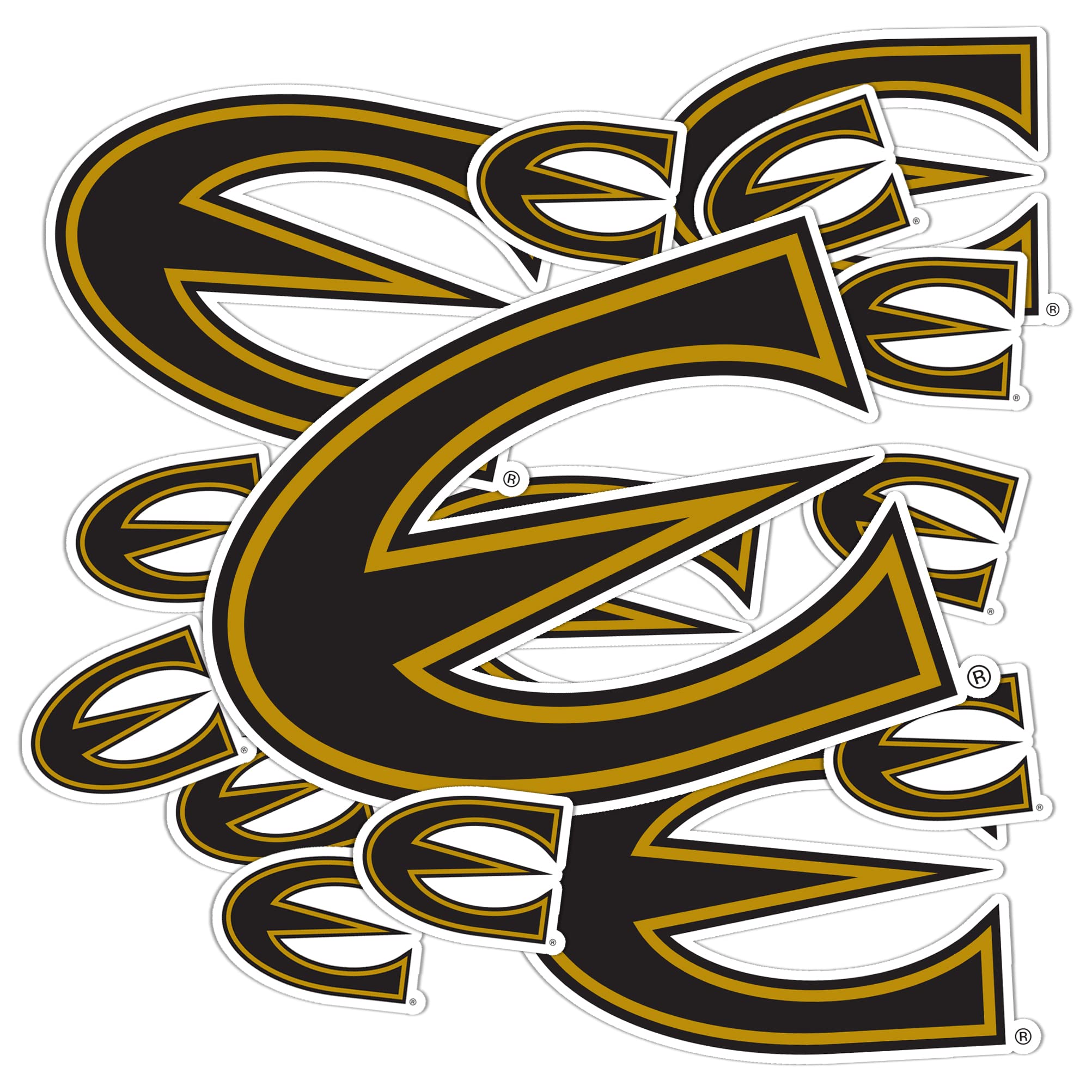 Desert Cactus Emporia State University Sticker - ESU Hornets Vinyl Decals for Laptop, Water Bottle, Car & Scrapbook - Durable T3 (Type 3-1) - Perfect for College Pride, School Spirit & DIY Crafts