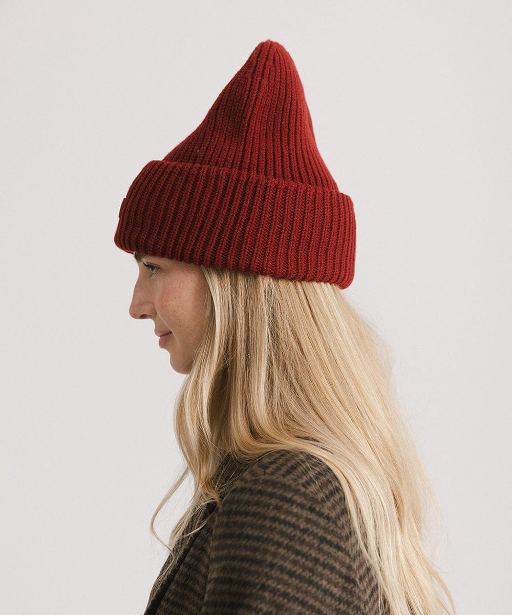 Gigi Merino Wool Beanie Hat for Women - Soft & Warm Winter Knit Cap - Perfect for Skiing, Hiking & Outdoor Activities