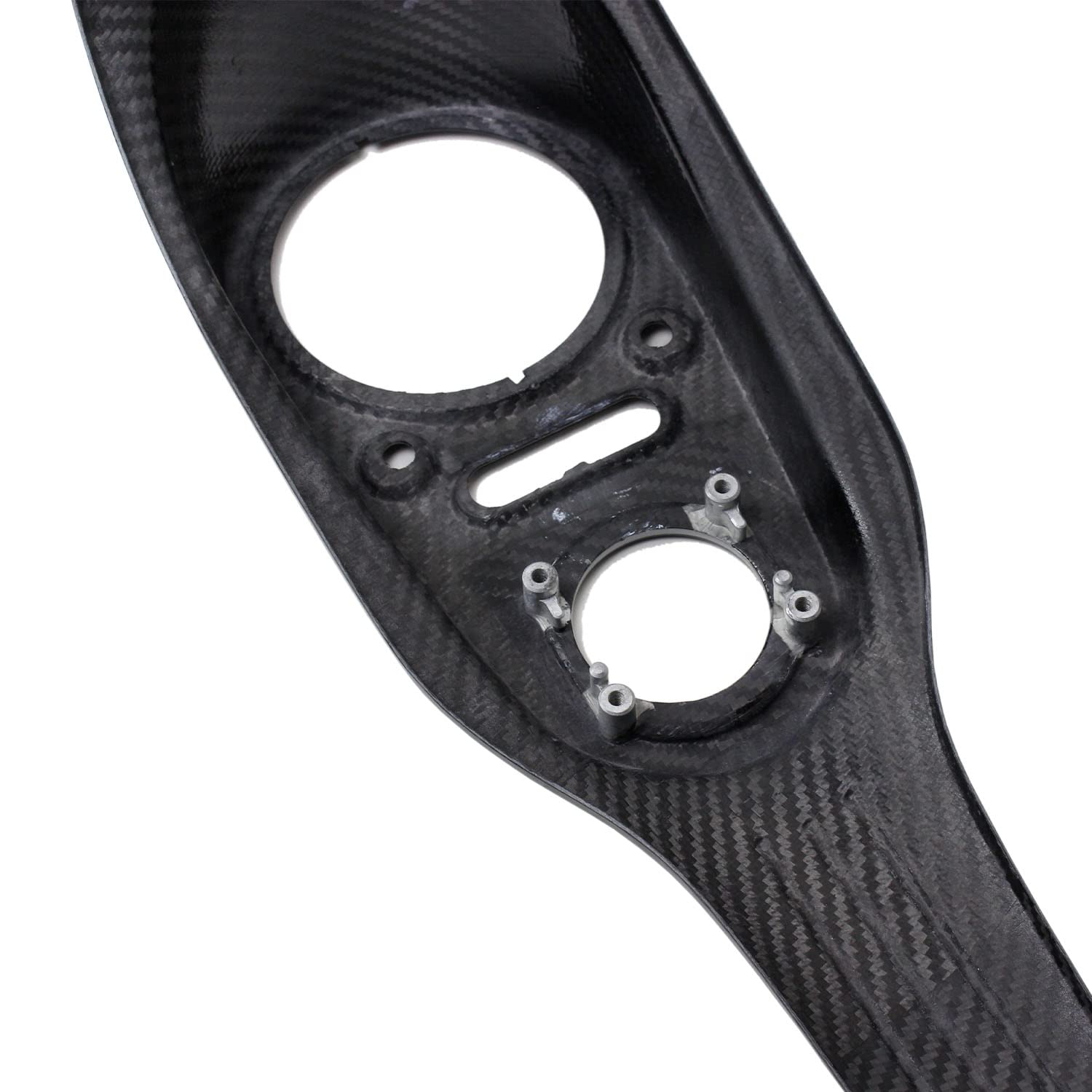 100% Carbon Fiber Low Profile Gas Tank Dash Panel Cover for Harley 13-17 Street Bob FXDB - Lightweight & Durable Motorcycle Accessory - Perfect for Custom Bike Upgrades & Show Rides