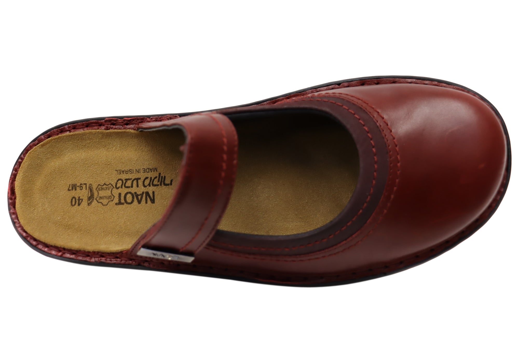 Naot Trio Women's Comfortable Wide Fit Orthotic Friendly Clogs Mules - Slip On Shoes for Nurses, Teachers & Healthcare Workers