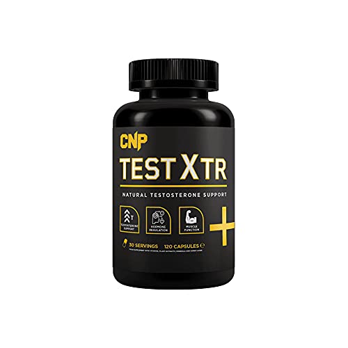 CNP Pro Test XTR - 120 Capsules for Muscle Growth, Strength & Performance | Natural Testosterone Booster for Men | Pre-Workout & Post-Workout Supplement | Gym, Bodybuilding & Fitness Support