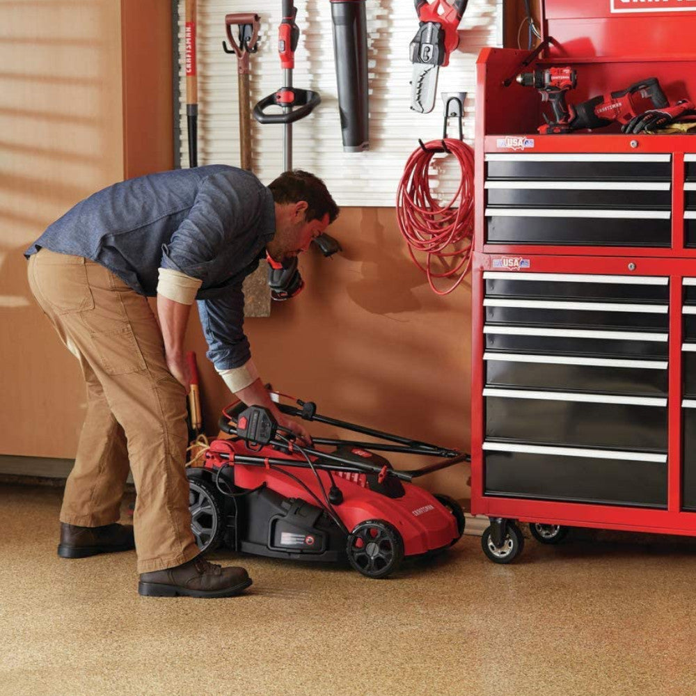 CRAFTSMAN 20-Inch 13Amp Electric Lawn Mower - Refurbished with Full Warranty (CMEMW213) | Perfect for Small to Medium Yards & Eco-Friendly Lawn Care
