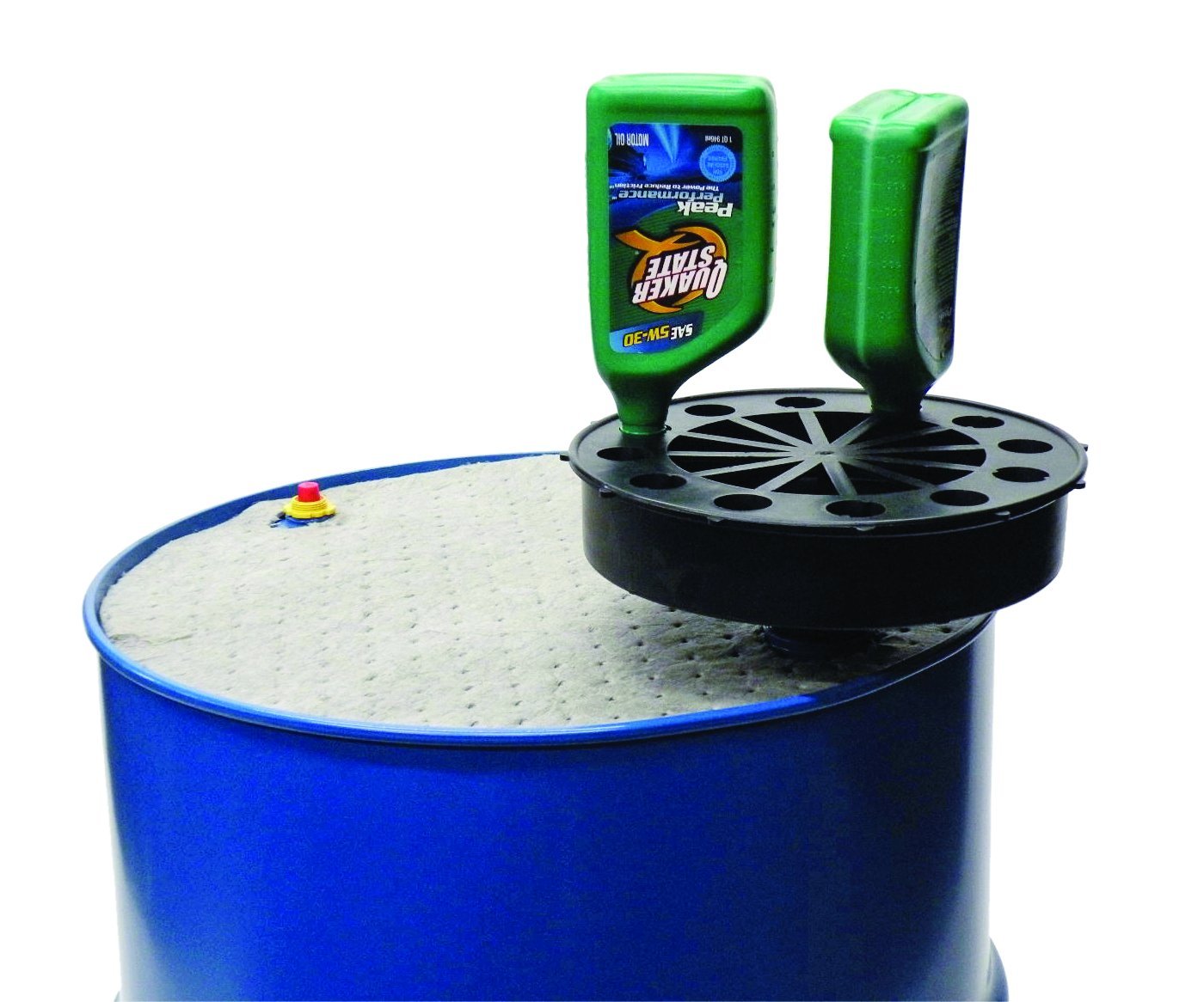 Funnel King 32940 Heavy Duty Drum Funnel Drain Top - Industrial Grade Spout for Easy Liquid Transfer - Perfect for Oil, Chemicals, and Automotive Fluids