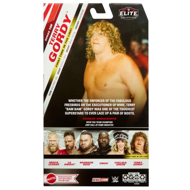 WWE Elite Collection Series 108 Terry Gordy (Executioner) Action Figure - Collectible Wrestling Toy for Fans & Display | Perfect for Home Decor, Office Display & WWE Memorabilia Collections