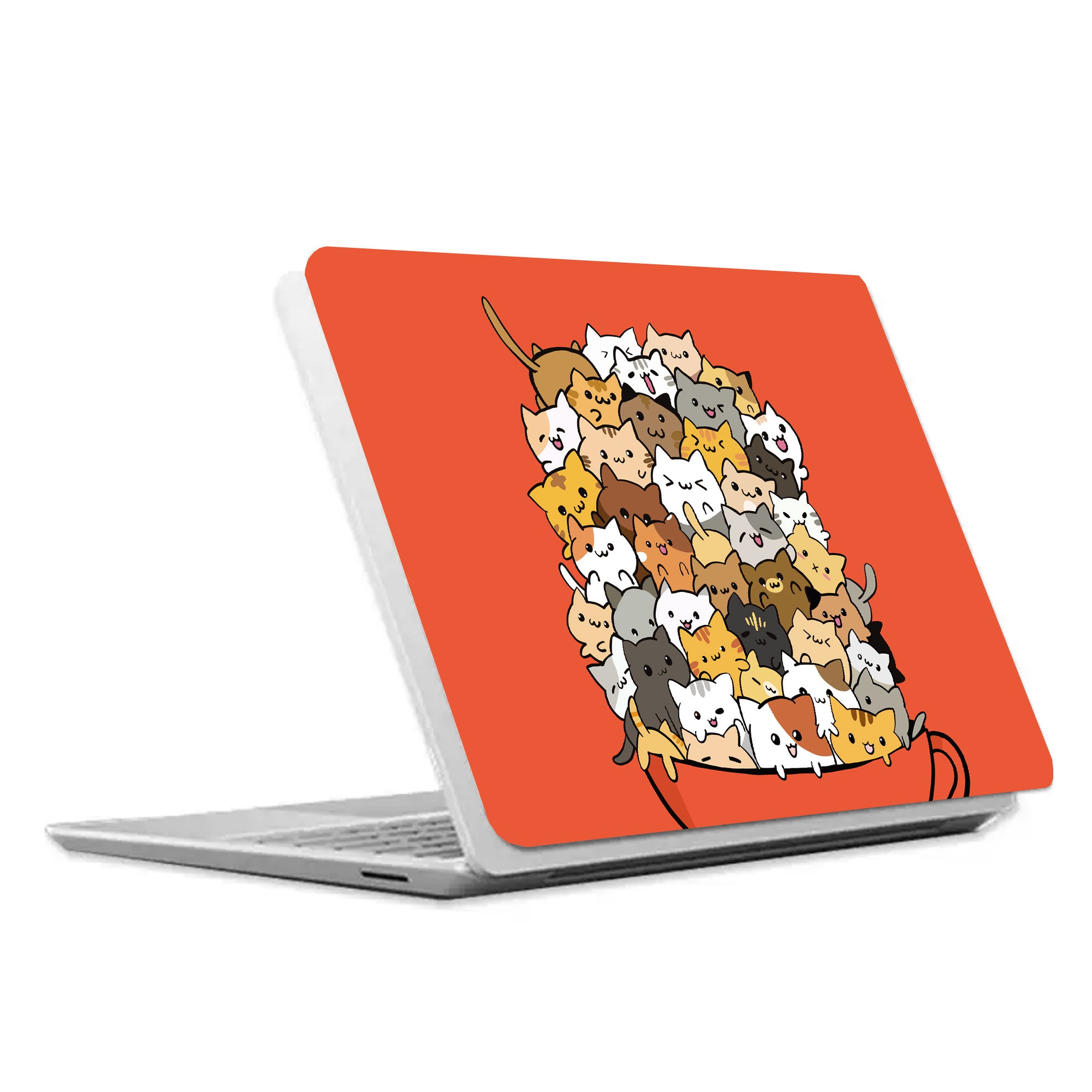 Cute Cat Pattern Surface Laptop Case - Protective Sleeve for Microsoft Surface Laptop 13.5