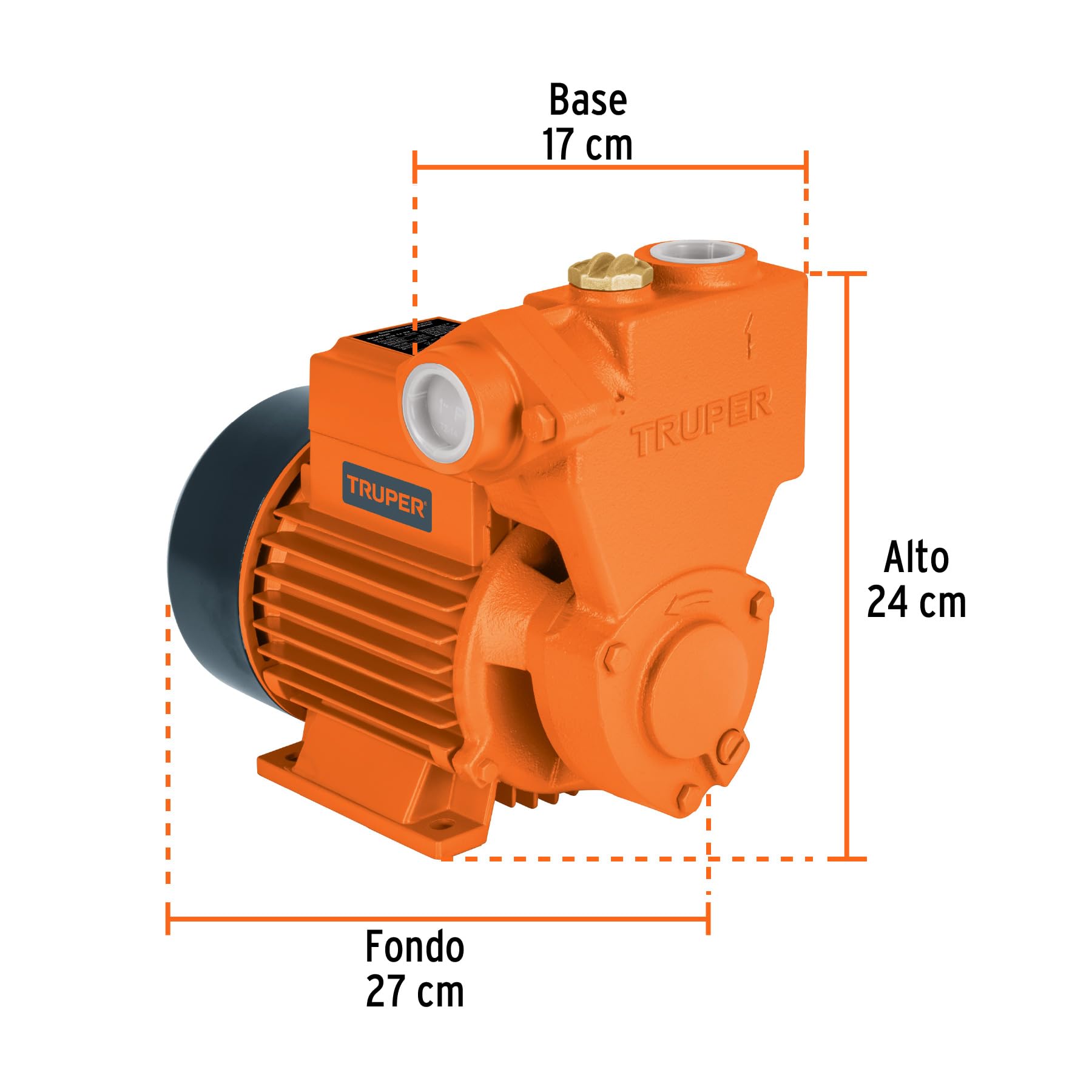 3/4 HP Electric Water Pump for Home, Garden, and Irrigation - High-Performance Peripheral Pump for Efficient Water Transfer