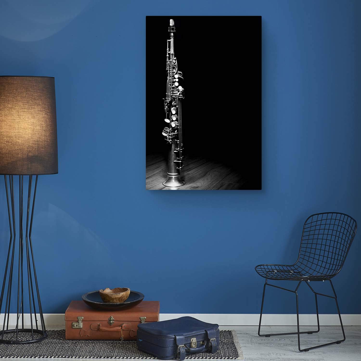 Stunning Glass Wall Art - Startonight Acrylic Music Decor, Classic Artwork 24x36 Inches - Perfect for Living Room, Bedroom & Office Decor