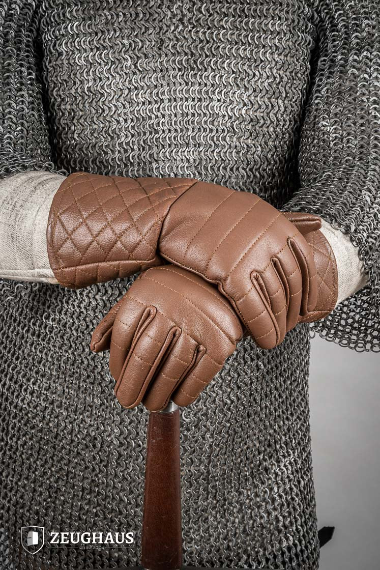 Premium Brown Leather Gloves for Men & Women - Soft, Durable & Warm - Perfect for Winter, Driving, Motorcycle & Outdoor Activities