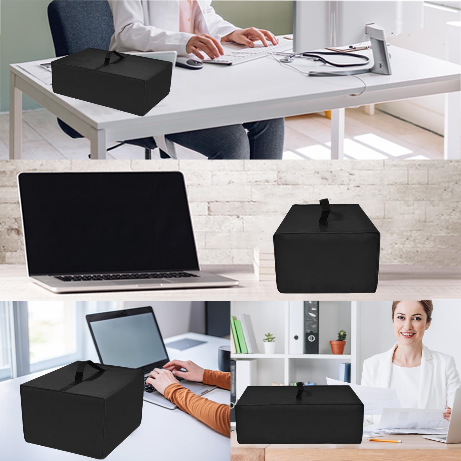 Waterproof Anti-Static Dust Cover for HP Color LaserJet Pro MFP 4301fdw/4301fdn & M283fdw - Printer Protection Case (Black) | Ideal for Office, Home & Workspace Use