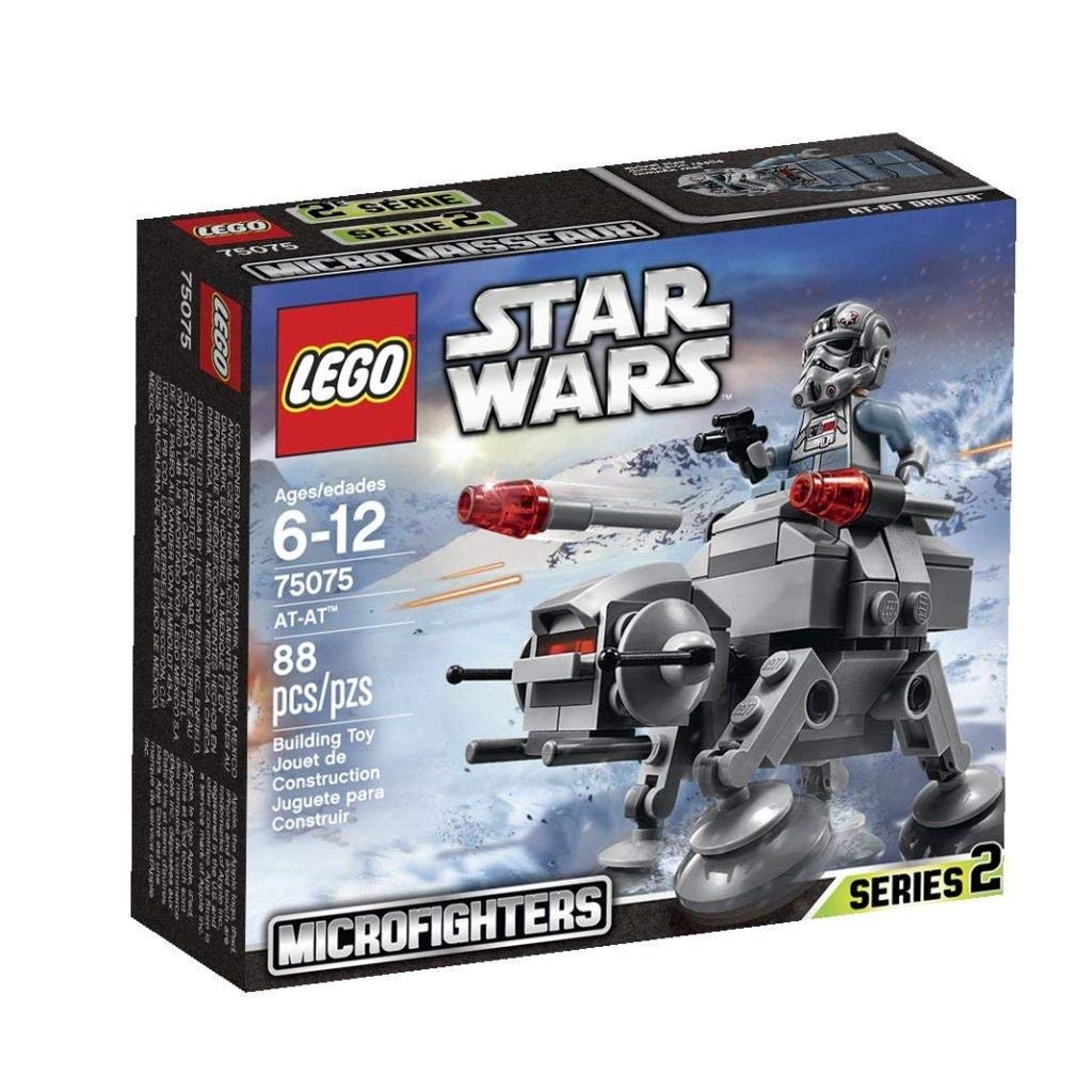 LEGO Star Wars AT-AT Microfighter Building Set 75075 - Collectible Star Wars Toy for Kids & Adults - Perfect for Display, Play & Gift Giving