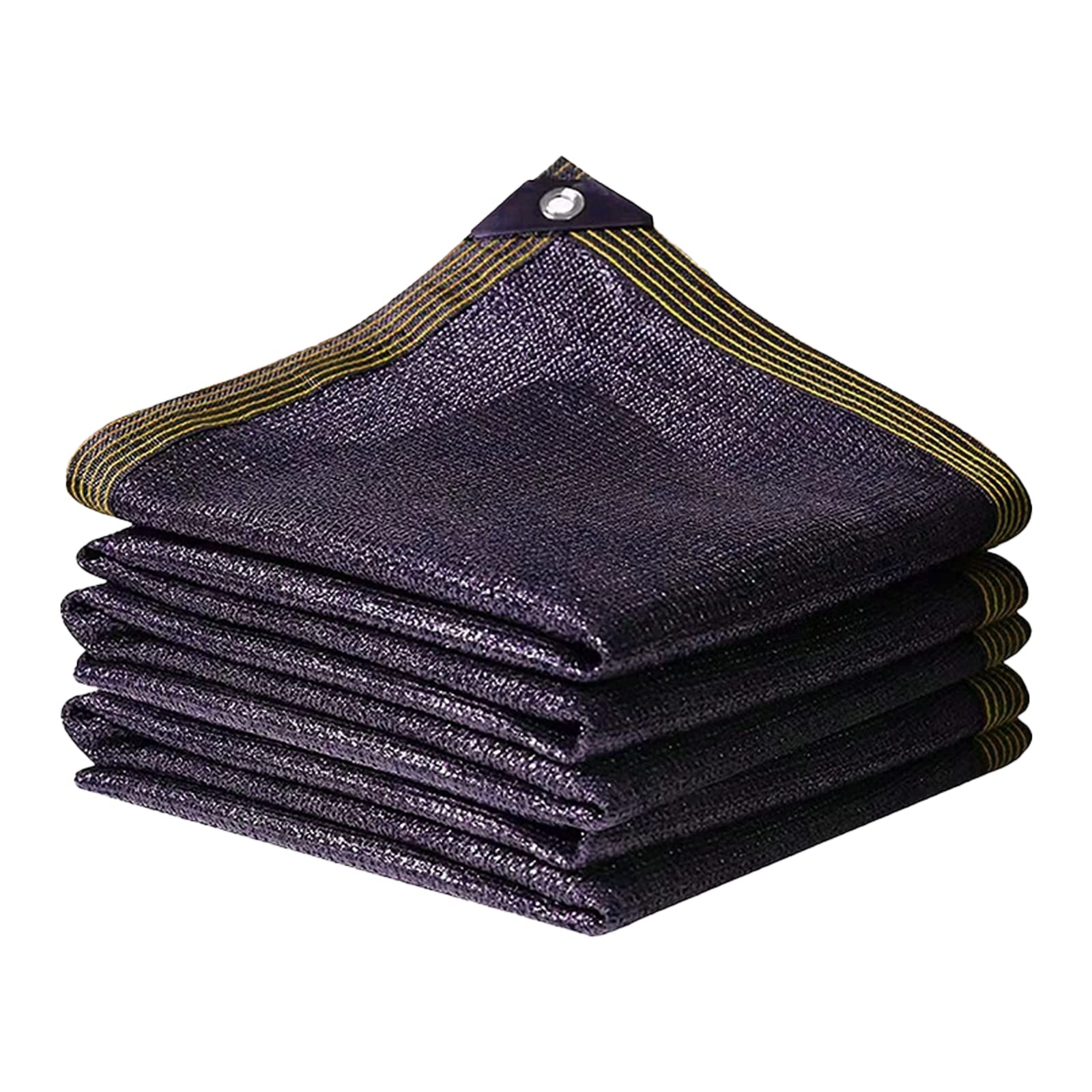 70% Black Shade Cloth - 6.5x10FT UV Resistant Garden Sun Shade Net | Heavy Duty Mesh Tarp with Reinforced Grommets for Greenhouse, Plants, Chicken Coop, Pergola & Canopy | Perfect for Outdoor Sun Protection, Patio Cover & Backyard Shade Solutions (6.5ft x 10ft)