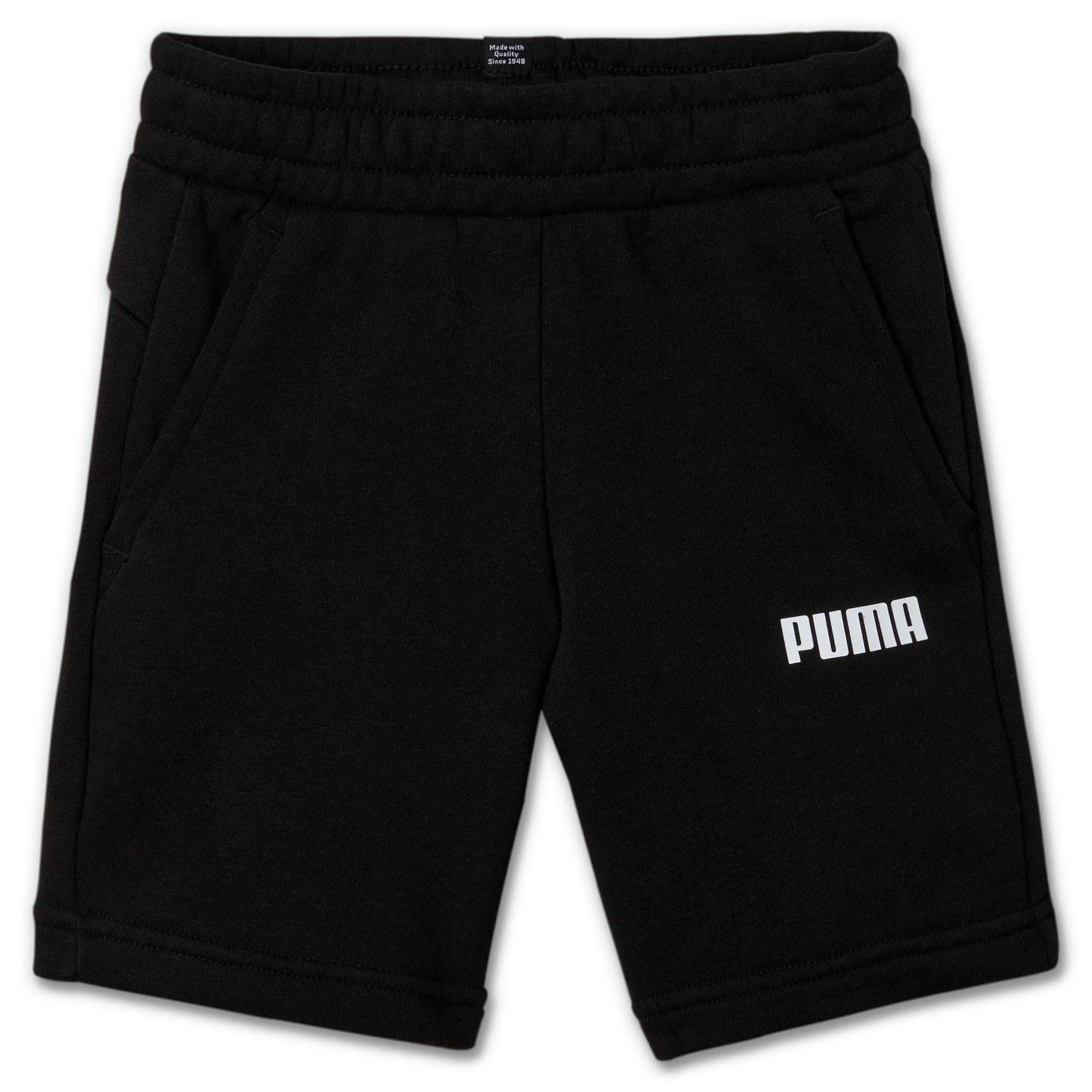 PUMA Boys Essentials Youth Sweat Shorts - Comfortable Athletic Shorts for Kids, Running, Gym & Casual Wear - Breathable Fabric for Sports & Everyday Use