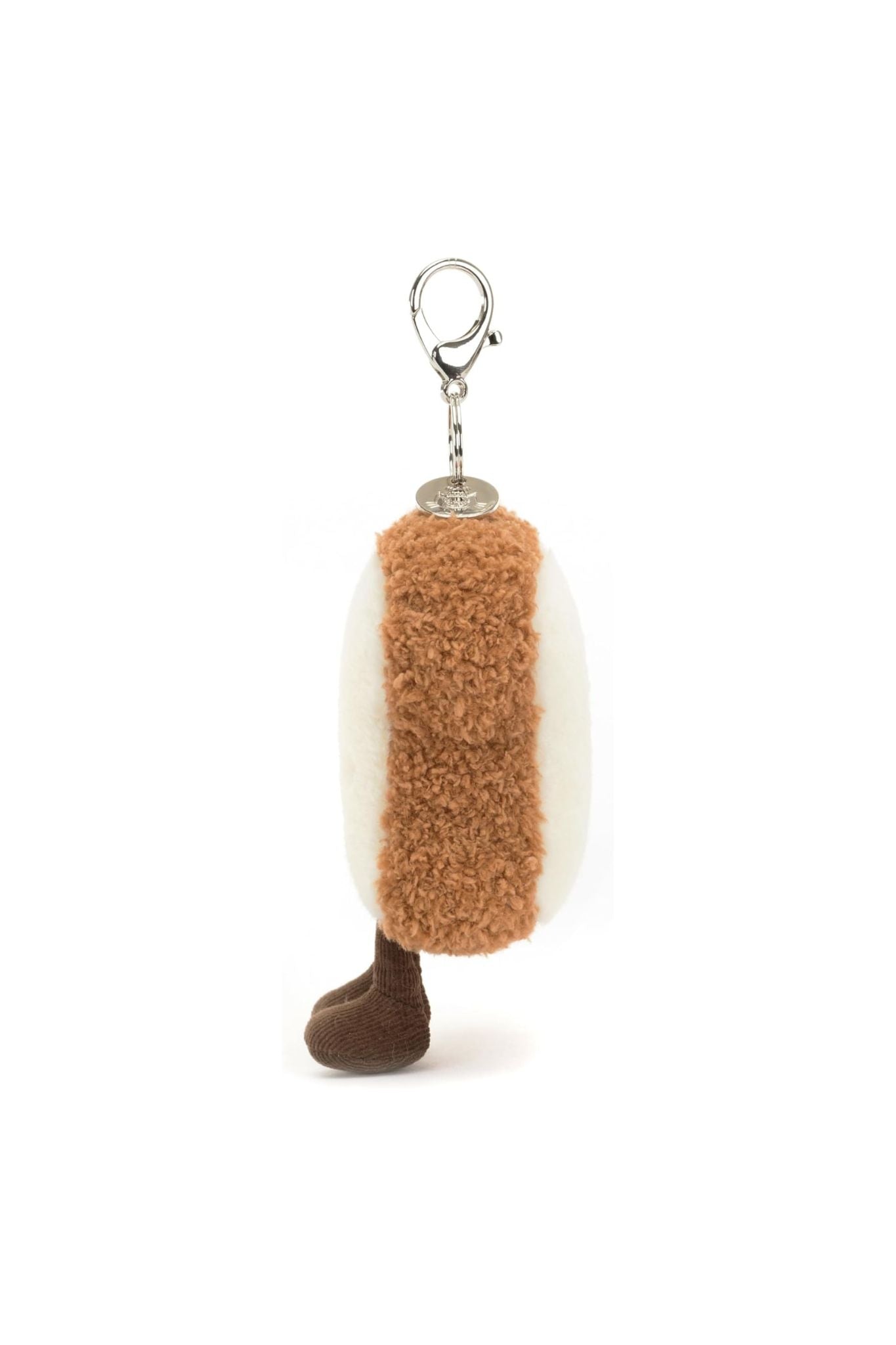 Jellycat Amuseables Toast Bag Charm - Cute Bread Slice Keychain for Bags, Backpacks & Keys | Perfect Gift for Food Lovers & Kawaii Accessory Collectors