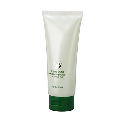 Natural Aloe Vera Facial Gel for Acne & Sunburn Relief - Soothing Daily Moisturizer for Skin Repair | Perfect for After Sun Care & Sensitive Skin