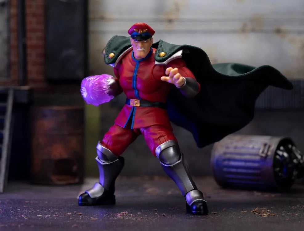 Ultra Street Fighter II: The Final Challengers M. Bison Action Figure - Collectible Video Game Character Toy for Fighting Game Fans - Perfect for Display, Gifts, and Gaming Room Decor