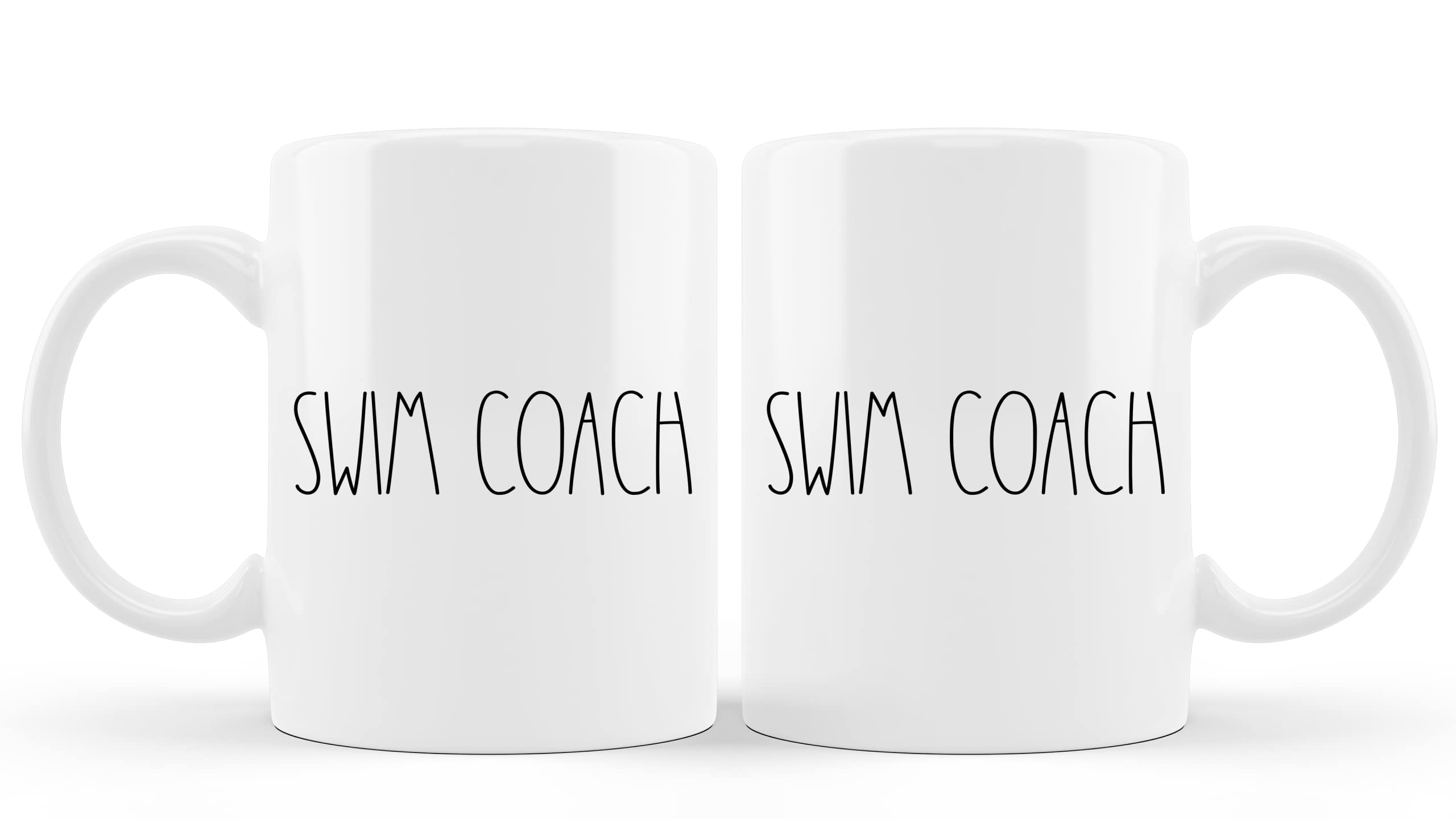 11oz Swim Coach Coffee Mug - Best Gift for Swim Coaches, Birthday, Anniversary, Valentine's & Christmas - Perfect for Coffee Breaks & Poolside Relaxation