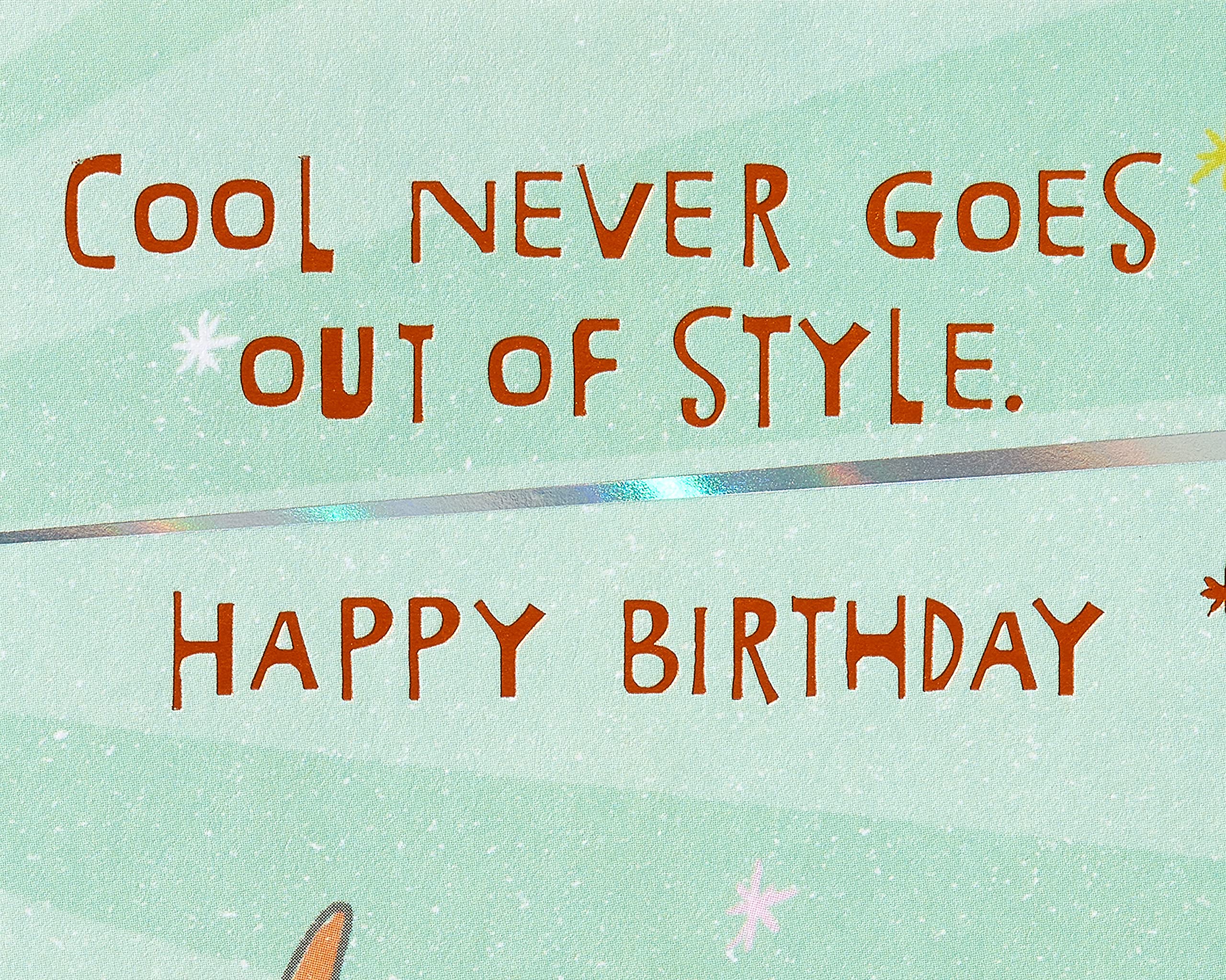 American Greetings 60th Birthday Card - Vintage Retro Design for Milestone Celebrations | Perfect for Parties, Gifts & Special Occasions