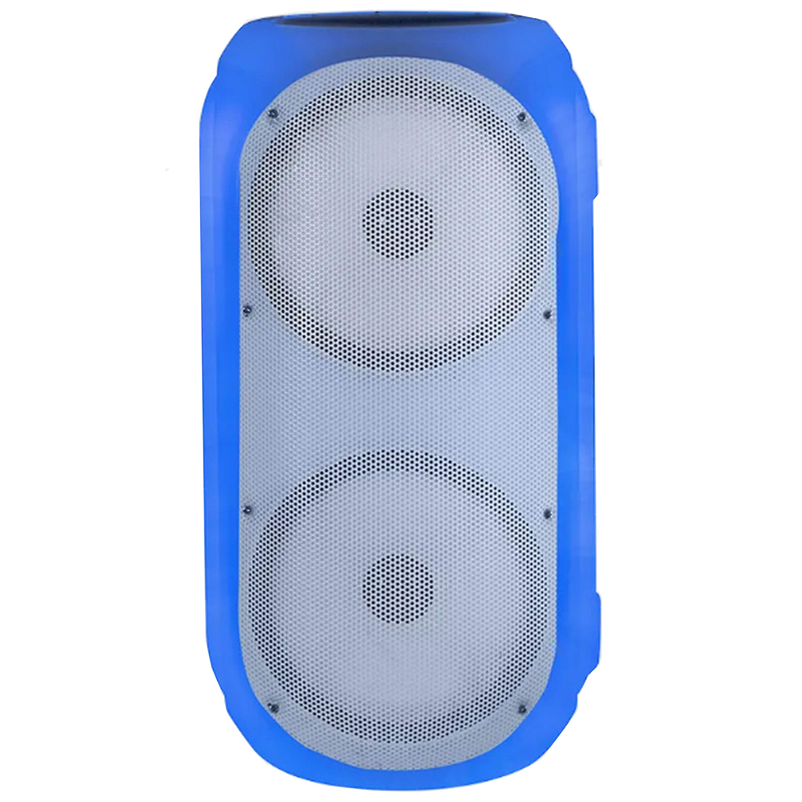 Gemini Sound GC-206BTB 500W Portable Bluetooth Party Speaker with LED Lights - Wireless Battery Powered, USB/SD Card Input, Mic & Guitar Jack - Includes Carry Strap & Remote Control for Outdoor Events, DJ Parties & Home Entertainment