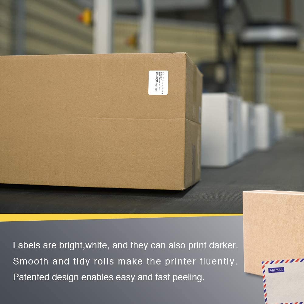 BETCKEY - 10 Rolls (13,800 Labels) 1.25