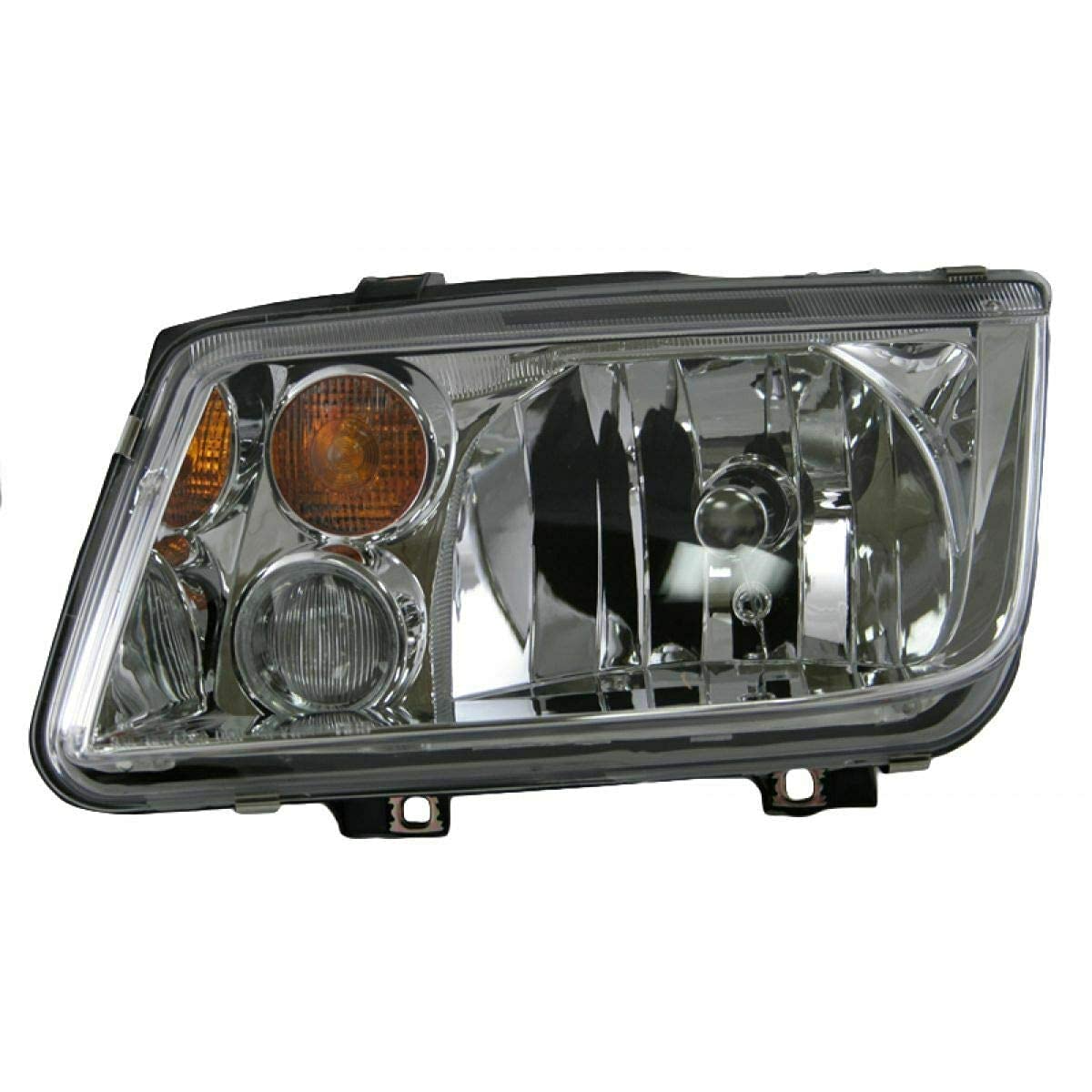 2002-2005 Car Headlights with Fog Lights - Left & Right Pair Set - Durable Replacement for Night Driving & Off-Road Use