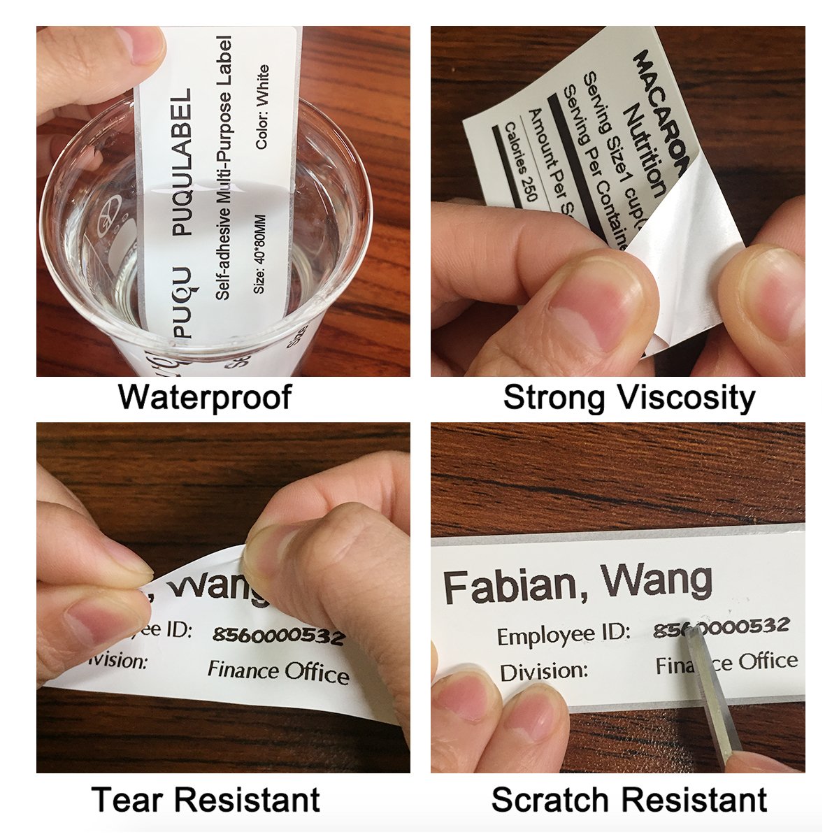 Self-Adhesive Multi-Purpose Labels 20x10mm (0.8