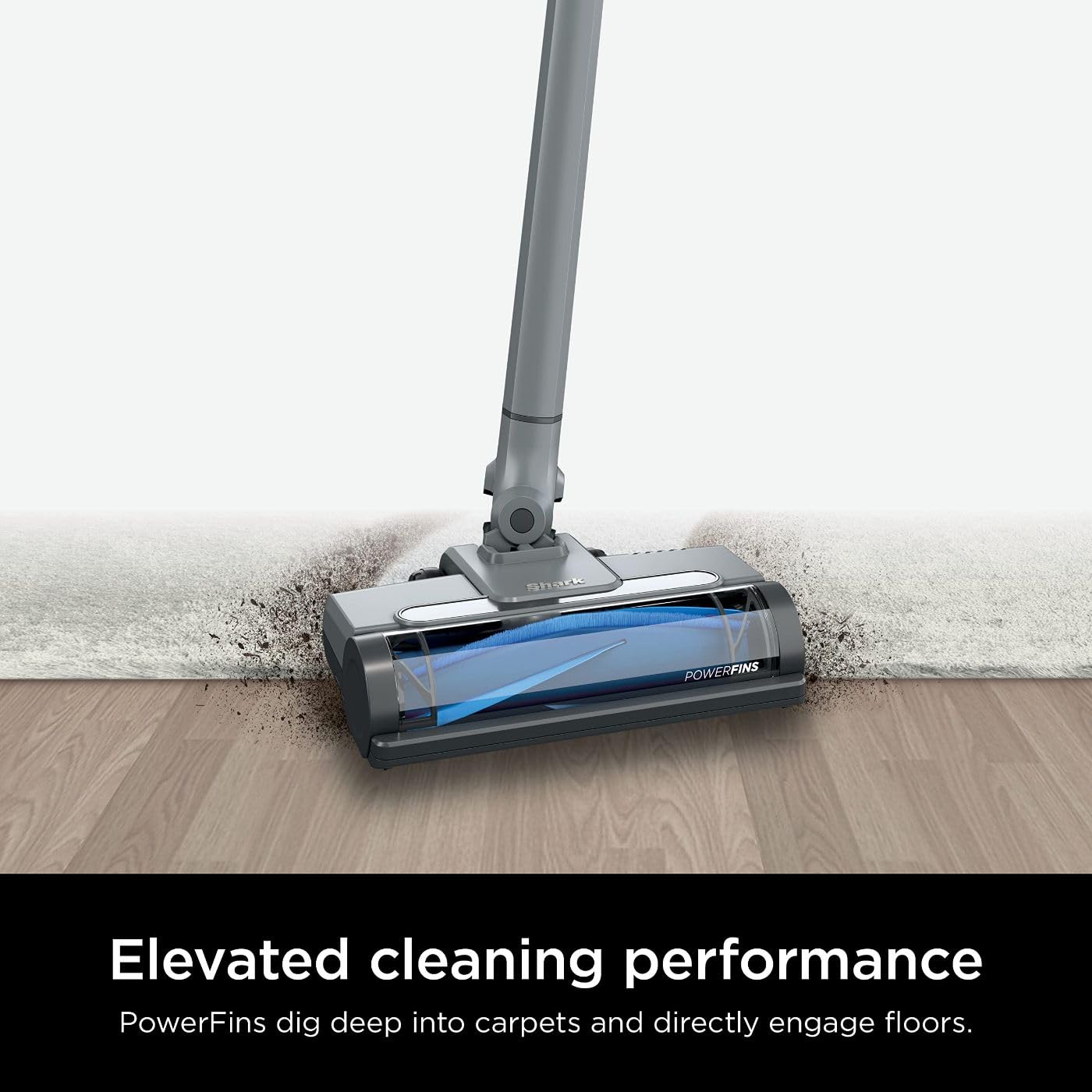 Shark WANDVAC System WS642 Ultra-Lightweight Cordless Stick Vacuum for Pet Hair - Powerful 2-in-1 Handheld & Stick Vacuum with Charging Dock, Grey | Perfect for Hard Floors, Carpets & Pet Hair Removal