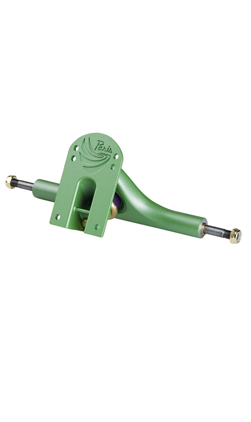 Paris V3 Tropic Green Skateboard Trucks 180mm x 50mm - Perfect for Street Skating and Cruising