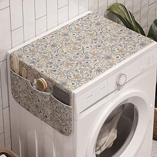 Beige Tan Slate Blue