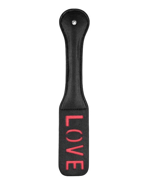 Black Love Paddle for Couples - Spanking Toy for BDSM & Sensual Play - Enhance Intimacy in the Bedroom