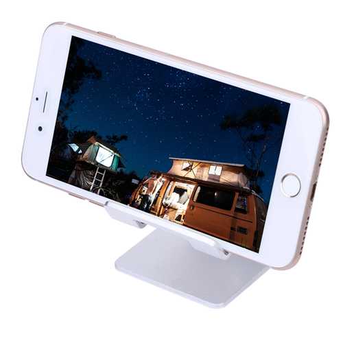 Bakeey™ Aluminum Alloy Multi-Angle Adjustable Phone & Tablet Stand Holder - Perfect for Home Office, Watching Videos, and Video Calls