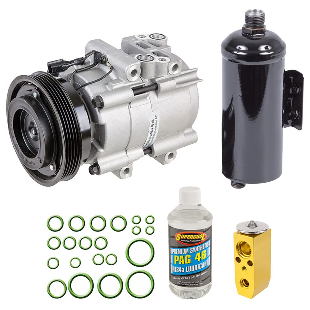 New Hyundai Sonata & Kia Optima AC Compressor with A/C Repair Kit - 60-80287RK | BuyAutoParts | Perfect for Summer Cooling & Auto AC System Repairs