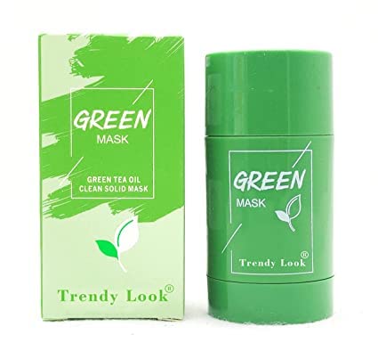 **Green Tea Purifying Clay Stick Mask for Blackheads & Pores – Deep Cleansing, Oil Control & Moisturizing – Plant-Based Solid Facial Mask Stick for Clear, Glowing Skin – Perfect for Acne-Prone & Oily Skin Care Routine**