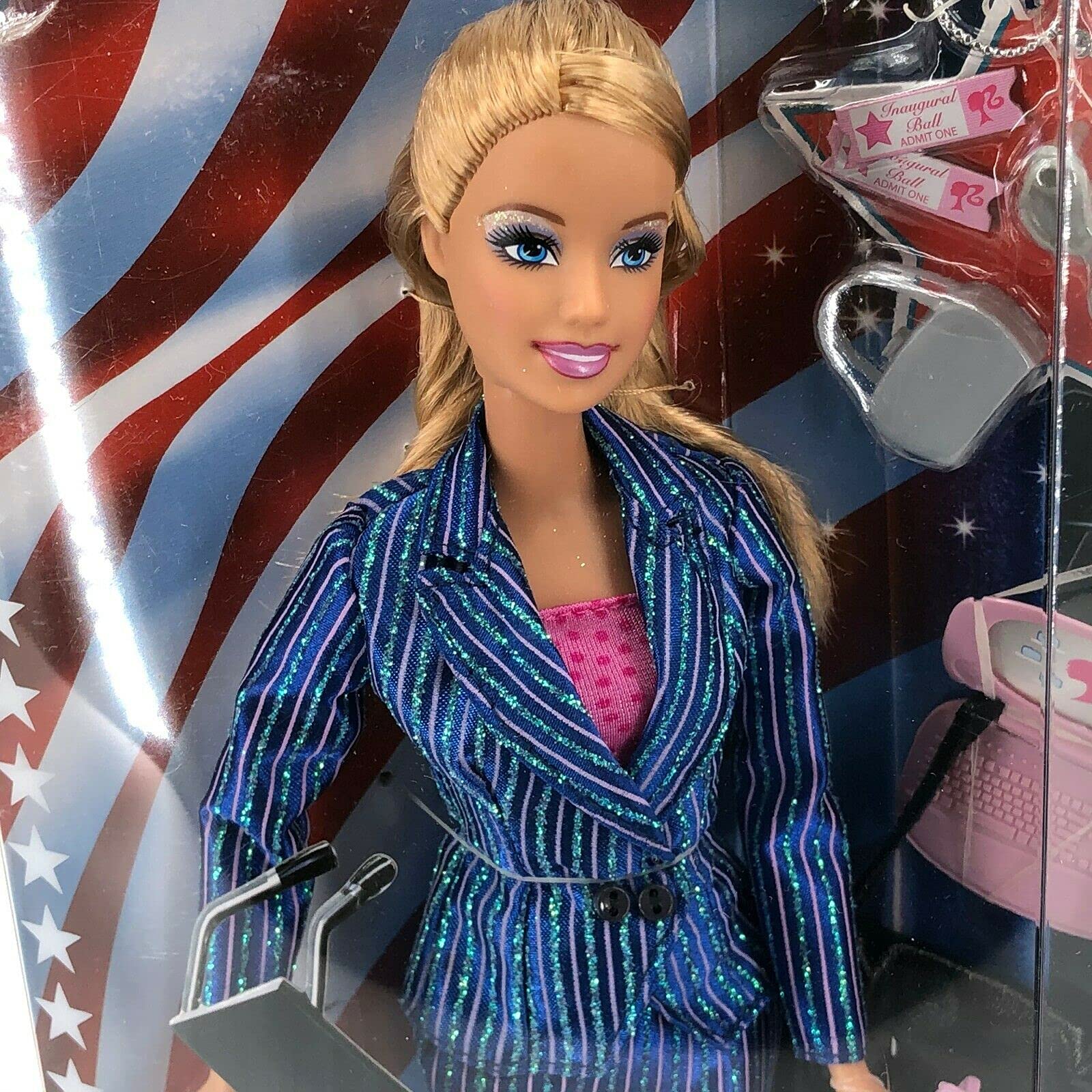 2008 Barbie President Doll Blonde - Collectible & Play