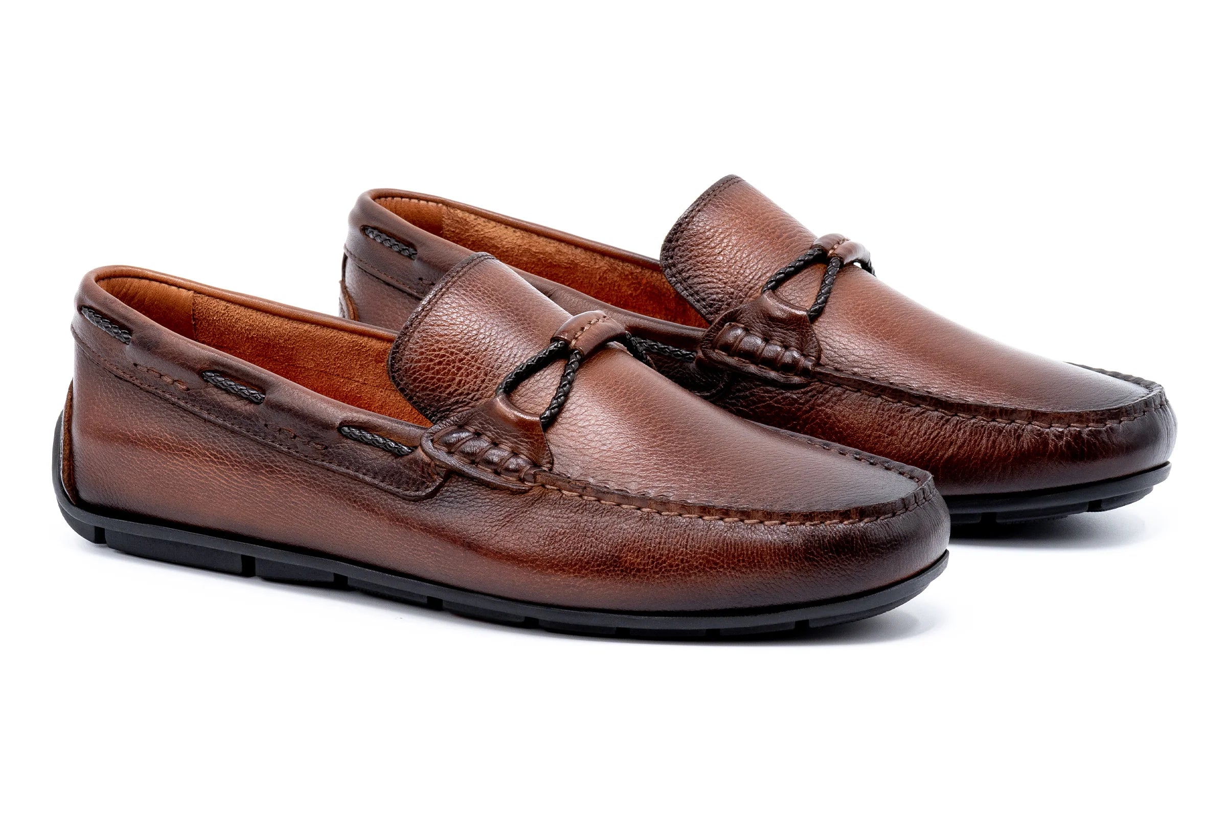 Martin Dingman Bourbon Bermuda Braid Loafer - Premium Men's Slip-On Shoes for Business Casual & Formal Wear