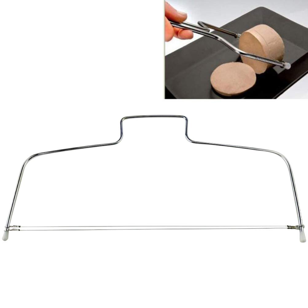 Hemoton 2-Pack Stainless Steel Cake Cutting Wires - Professional Layer Cake Slicer & Pie Cutter Tool for Perfectly Even Cake Divider, Icing Leveler, Toast Slicer - Ideal for Birthday Cakes, Wedding Cakes & Baking Enthusiasts