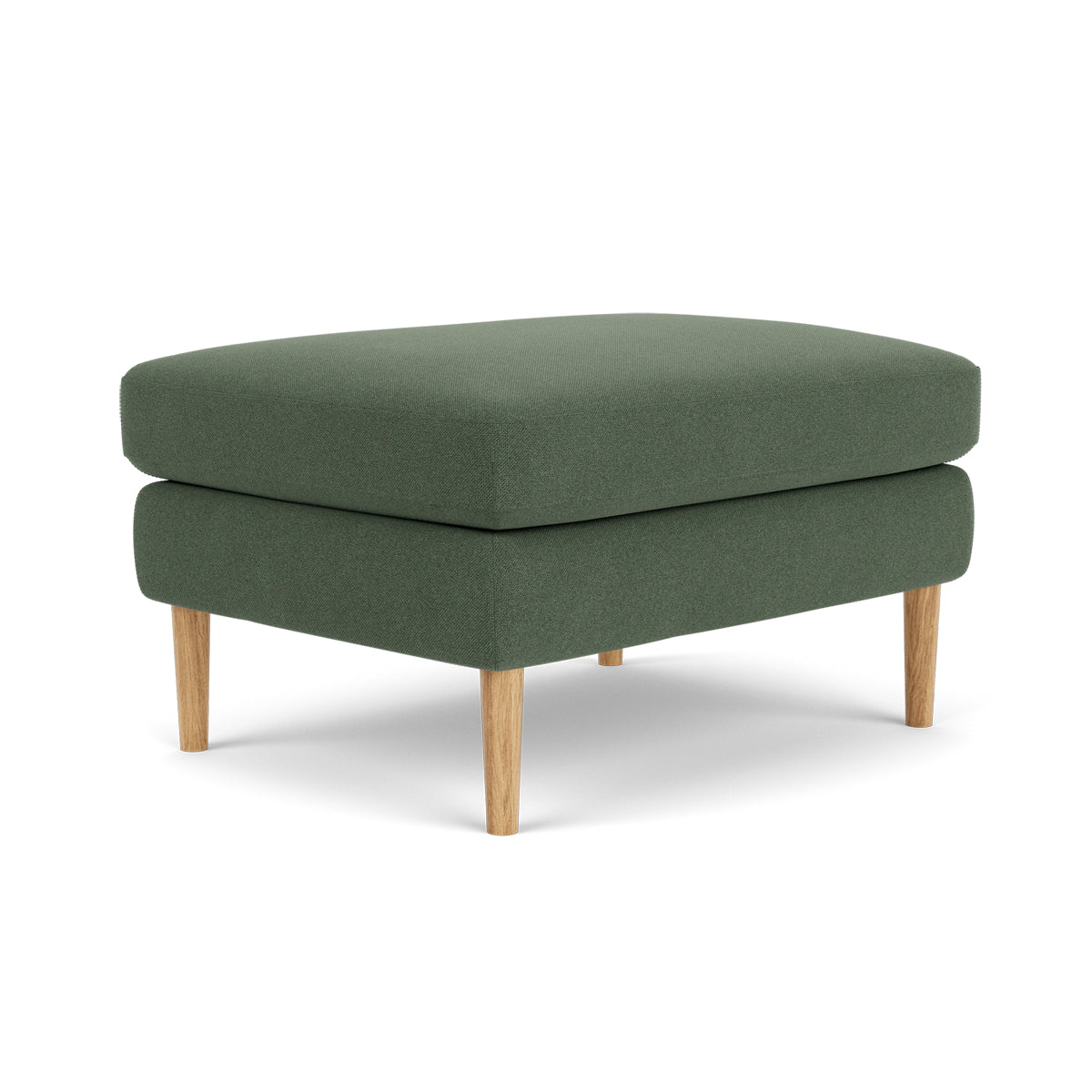 Astha Fabric Ottoman Stool - Soft Round Storage Pouf with Removable Cover for Living Room, Bedroom & Nursery - Perfect for Extra Seating & Home Decor