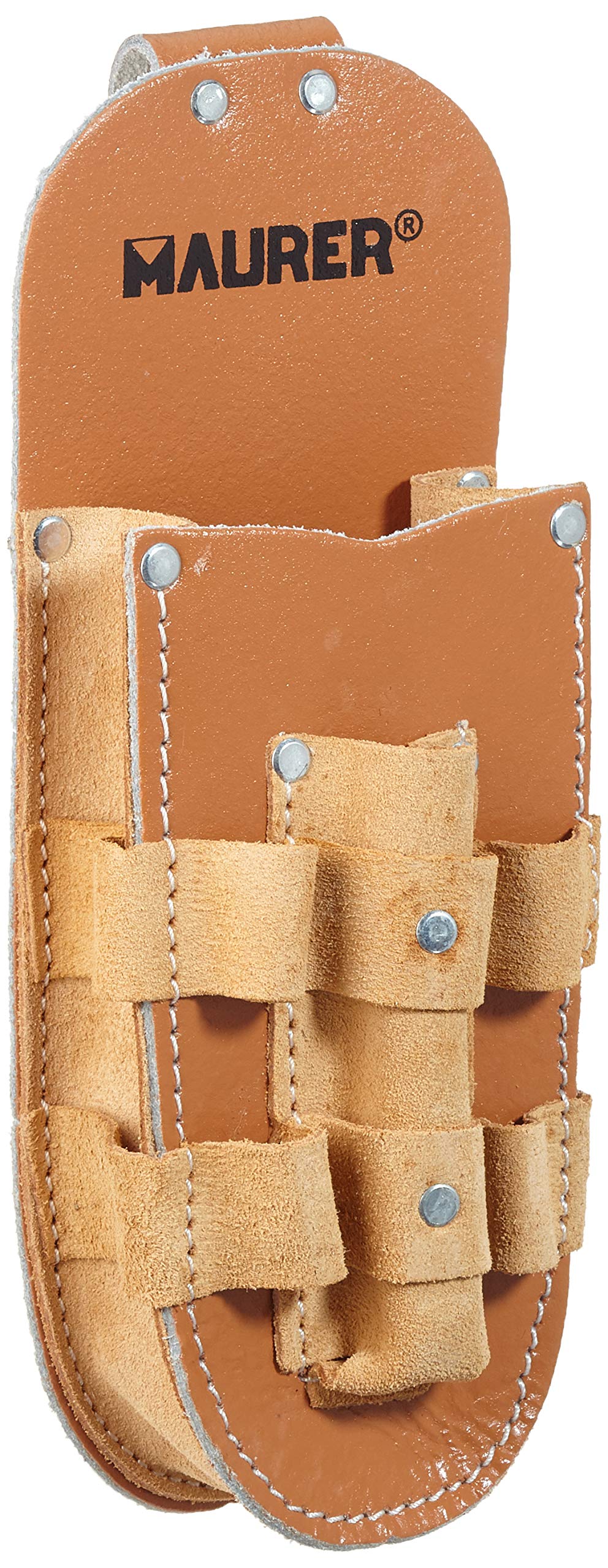 Professional 93775 Leather Electrician's Tool Case - Durable & Organized Storage for Electricians, Contractors & DIY Home Repairs - Perfect for Job Sites, Workshops & Home Tool Organization