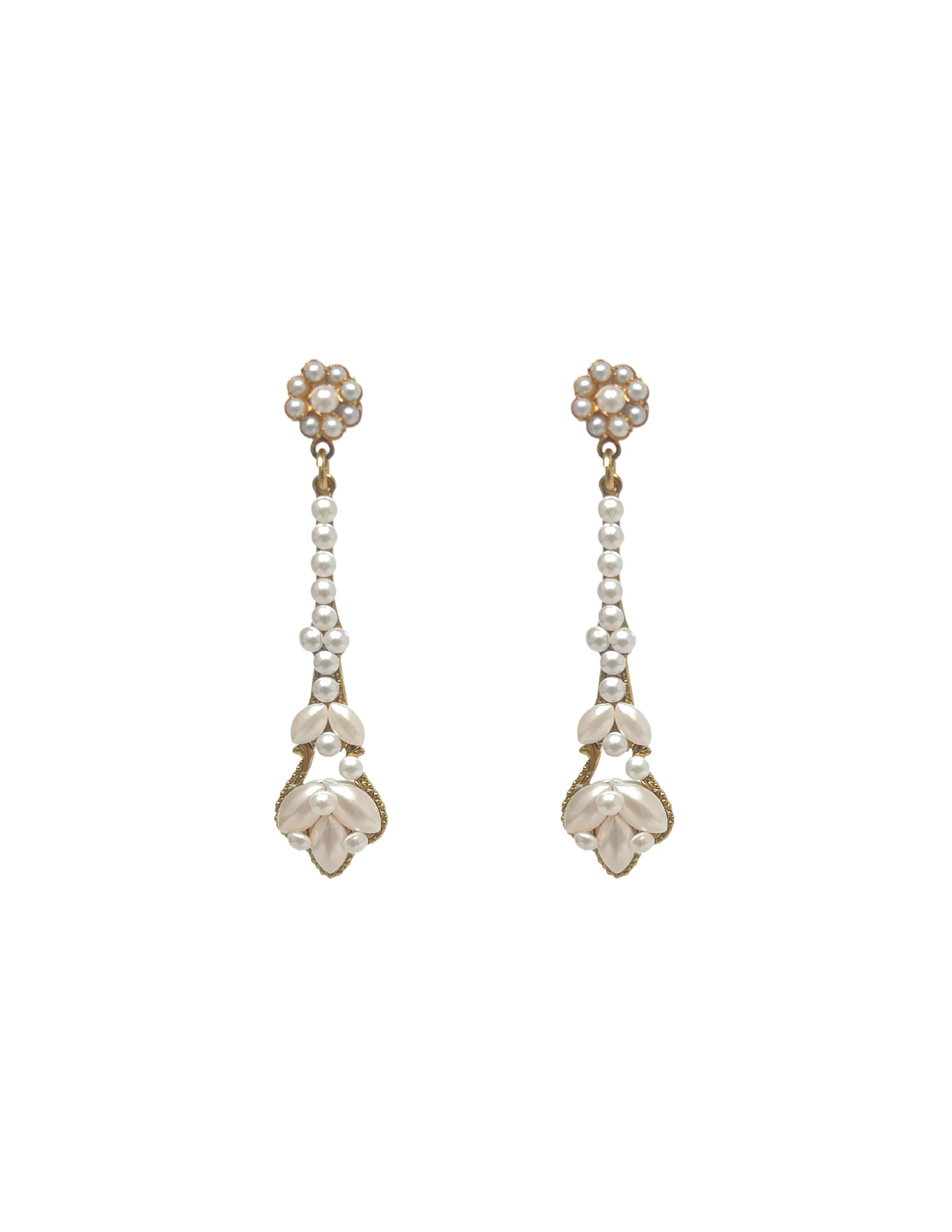 Sabrina Earrings - Elegant Dangle Earrings for Women | Perfect for Parties, Weddings & Everyday Wear